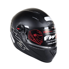 Capacete FW3 GTX Classsic Preto Fosco - Minha loja